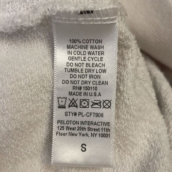 Peloton pride 2021 collection zip up rainbow hoodie 🌈 | size S - Picture 7 of 7